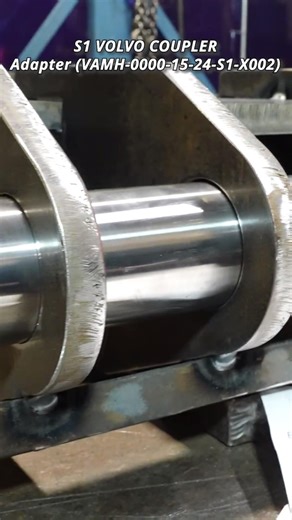 Custom 700lbs Volvo Coupler Adapter Made In House