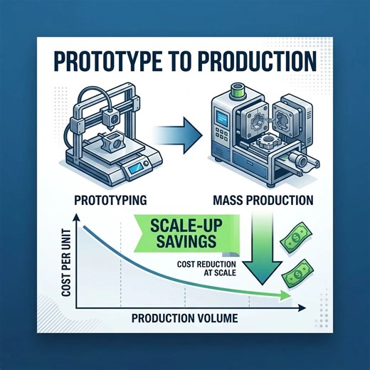 3D Printing vs Traditional Manufacturing: Cost Breakdown and Switching Points | Ssoss Cast Pte Ltd posted on the topic | LinkedIn