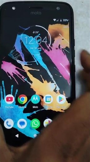 How to update peek display on Motorola Moto x4