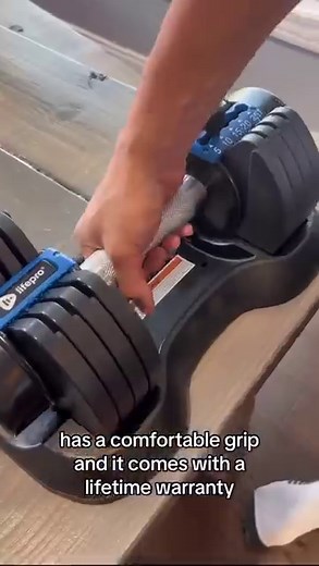 Unleash your strength with the Power Flow Plus adjustable dumbbells! Perfect for every workout, every rep. 💪#LifeProFitness #StrongEveryDay | Lifepro