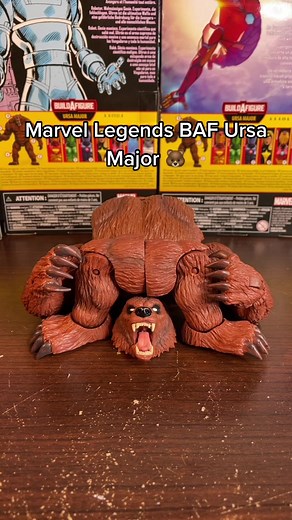 Marvel Legends BAF Ursa Major Figure Review