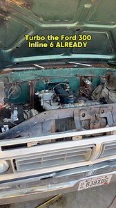 Here’s the plan for turbo charging the ford 300 inline 6 in the EFI Swapped F100 #F100 #inline6 #columbus #ford300 #f100 #turbo #ford #oldtruck #efiswappedf100 #hoodbillygarage #gilkthegreat | Gilk The Great