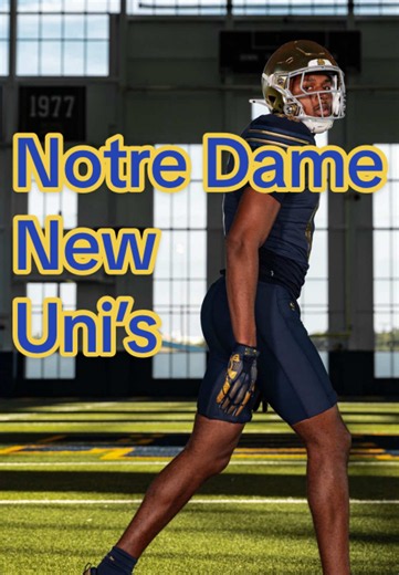 Notre Dame’s new uni’s! #notredame #packers #hookedonhelmets | notre dame