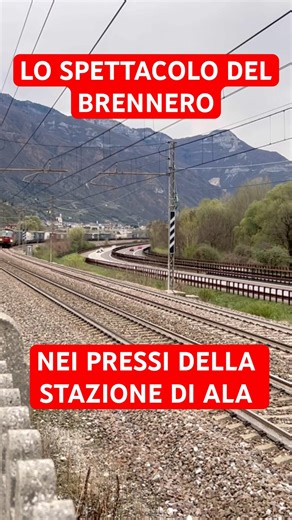 Questa ferrovia non delude mai!! #train #brenner #trainspotting #railway #rail #treno #ferrovia #zug