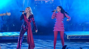 6.5K views · 159 reactions | Bringing the neon magic to Disneyland it's Maddie and Tae!  There's more #RockinEve coming up on ABC... tune in! | Dick Clark's New Year's Rockin' Eve | Facebook