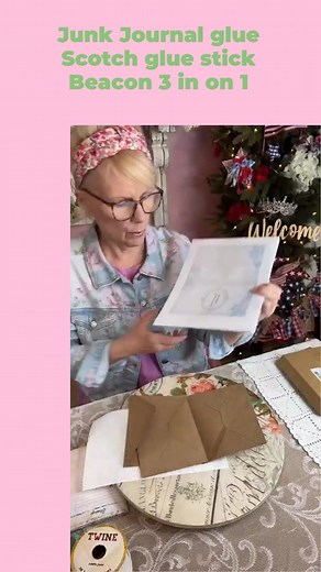 4.1K views · 33 reactions | Get creative with me and make an envelope prayer journal using an inkjet printer and some Scotch glue sticks and Beacon 3 in 1! #DIY #Crafts #PrayerJournal Full tutorial https://fb.watch/l6MGyEgwmF/ | Yesterday's Tomorrows | Facebook