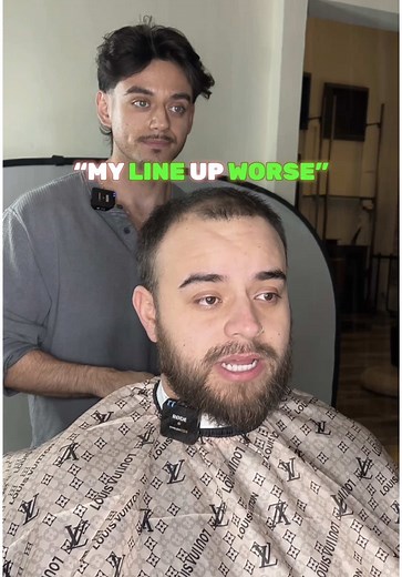 Transformación de Buzz Cut y Barba para Hombres