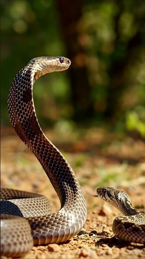Cobra vs Viper - Deadly Snake Behaviour and Survival Battle #trending #youtubeshorts #shorts