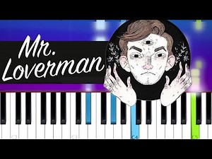 Ricky Montgomery - Mr Loverman (Piano tutorial)