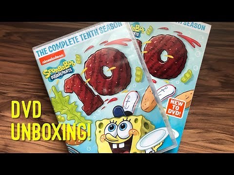 SpongeBob The Complete 10th Season DVD Collection (2019) Unboxing!
