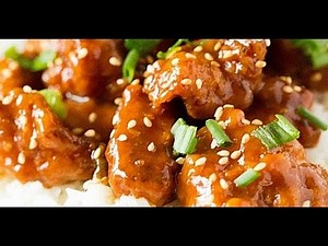 HOW TO PREPARE SESAME CHICKEN CHINESE RECIPES, CHINESE FOOD, NON VEGETARIAN