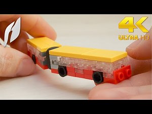 How to Build an Articulated Bus (MOC - 4K)