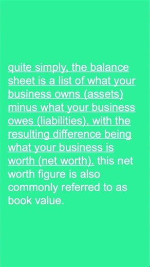 small business | balance sheet #education #learning #business