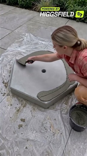 Concrete Turns Into a BBQ Grill 🔥✨ This DIY Build Is Genius
