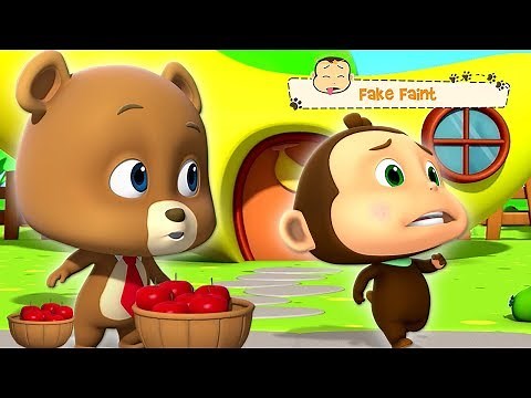 Fake Faint Cartoons For Kids | Show For Children By Loco Nuts