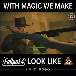 We make Fallout 4 look like 💩. | Today I Learned