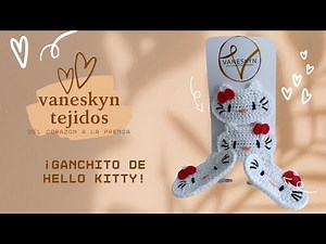 Learn how to make a Hello Kitty Crochet Hook🧶 I'll show you step by step, it's easy.