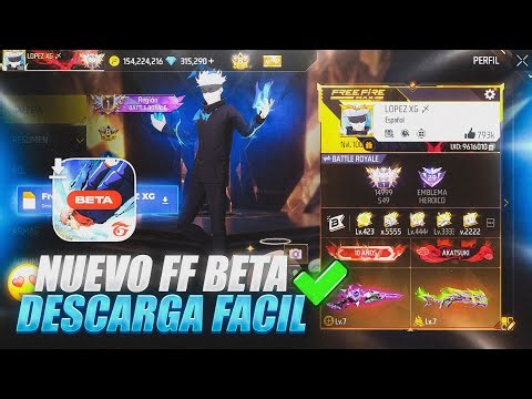 ✅️Como DESCARGAR FREE FIRE BETA 2026 NUEVA ACTUALIZACION 🔥 Como DESCARGAR FF BETA APK en ANDROID