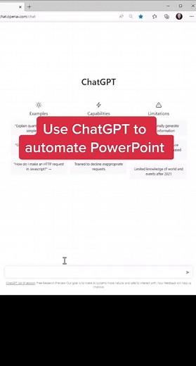 Automate PowerPoint Deck Creation with ChatGPT