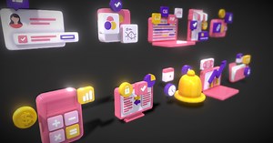 3D Button Collections2 | 3D Exterior | Unity Asset Store