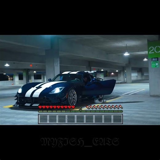 Dodge Viper × Minecraft Edit [4k] | #edit #shorts #subscribe #viral | ‪@DudeWhot‬ | 😈🥵😮