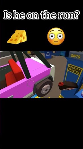 Is he on the run? #jobsimulator #gamingshorts #vrgaming