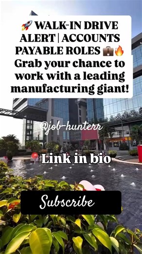 Walk-in Drive for Accounts Payable. Let's Hunt Job together #jobhunting #job #jobsearch #jobvacancy