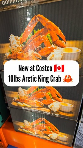 Mr. CME on Instagram: "10 lb box of King Crab Legs at Costco 🇨🇦! 🦀🦀🦀 Spotted at the new Costco Newmarket location! #Costcohaul #CostcoFinds #CostcoCanada #Costcoclearance #Costcoexclusive"