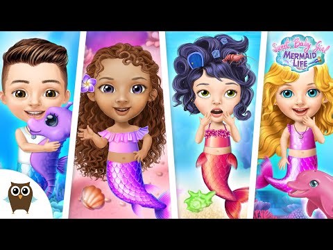 Sweet Baby Girl Mermaid Life 🌊 New Makeovers 🤗 TutoTOONS