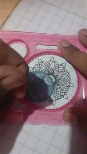 Creative Spirograph Art Tutorial|Easy Spirograph Designs for Beginners #shortsfeed #shorts