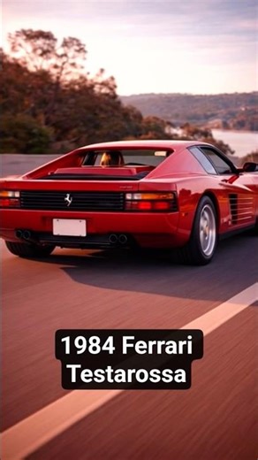 1984 Ferrari Testarossa #carlover #automobile #ferrari #shorts