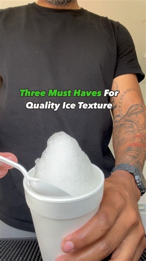 A Few Ways To Make Sure Your Quality Is 💯 Hope This Helps 🤠 #shavedice #snoballs #snocones | Jmo's SneauxBall Catering Co.
