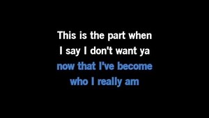 Karaoke Break Free - Ariana Grande - CDG, MP4, KFN - Karaoke Version