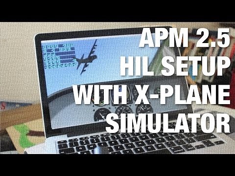 APM 2.5 "Hardware in the Loop" Setup Using ArduPlane Firmware and X-Plane Flight Simulator