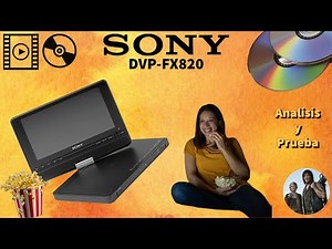 Reproductor DVD Portatil Sony DVP-FX820 (01) (Portable DVD Player)