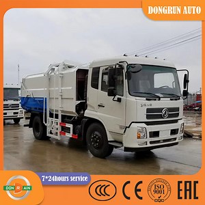 [Hot Item] Heavy-Duty Kingrun Side Loading Garbage Truck for Efficient Waste Management