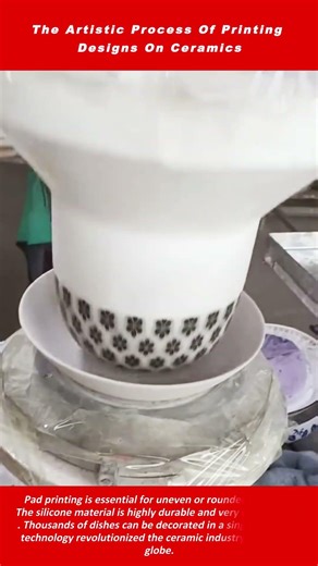 The Artistic Process Of Printing Designs On Ceramics