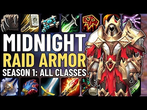WoW Midnight Normal Tier Sets Preview | All Class Raid Armor in Patch 12.0 Season 1