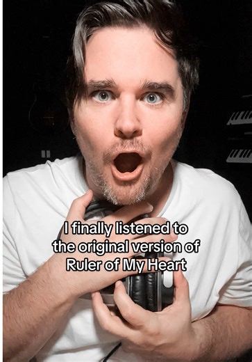 Replying to @ivansnut here’s my reaction to listening to the original version of Ruler of My Heart from Alien Stage for the first time #alienstage #alnst #alnstedit #rulerofmyheart #producingwoplayback