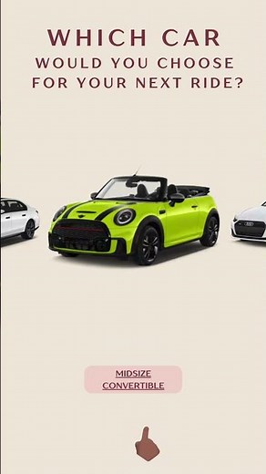 Which Car Would You Choose? 🚗 | Pick Your Ride