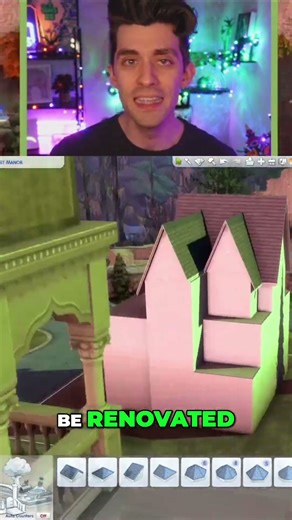 Building a Gothic Manor with Spooky Lore in The Sims 4!