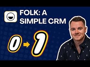 How To Set Up Your First CRM In 10 Minutes! (Folk CRM Tutorial)