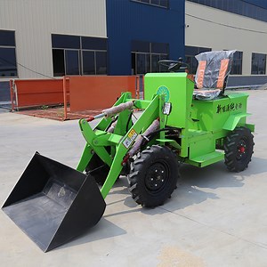 [Hot Item] Small Farming Cheap Electric Mini Front End Compact Lithium Battery Wheel Loader Electric Wheel Loader