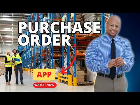 Purchase Order App... Stay Organized!