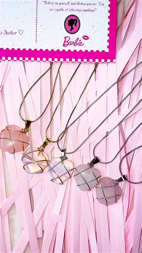 Barbie Diamond Castle Necklace Set Sale