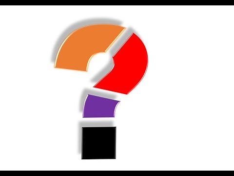 How to create creative question mark in PPT