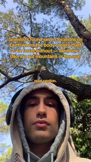 1. A neuroecologist told me: “The body repairs fastest where stimulus density collapses.” First location: old monasteries and inner courtyards. Thick stone enclosed geometry cut auditory load by up to 80%. MRI data shows the brain enters “maintenance mode”: increased glymphatic clearance, faster inflammation drop. 2. Salt caves (halotherapy chambers). Not wellness BS — micro-ionized NaCl particles reduce airway resistance and drop cortisol by 22%. Hospital recovery pilots in Poland use them to a