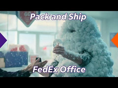 Take control of your sales storm with professional packing and shipping from FedEx Office.