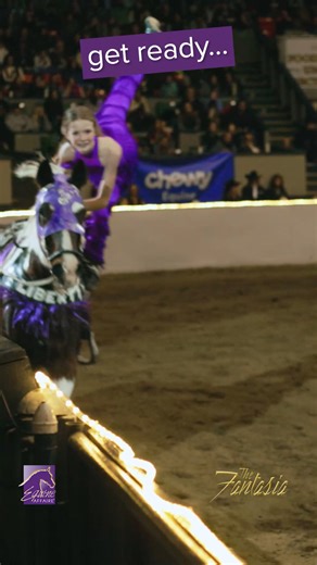 Come celebrate your love of horses with us at Fantasia! 😍🐴😍 Our magical, musical celebration of the horse is set to return in just nine short days for three fabulous performances only on Thursday, April 10; Friday, April 11; and Saturday, April 11. Got questions? Here are a few of our most frequently asked questions about what's guaranteed to be your favorite show of the year: 🦄 What is Fantasia? It's a musical and theatrical show, filled with unique and exciting performances by horses and e