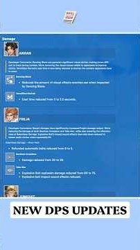 September Overwatch Patch Notes DPS #gaming #overwatch #dps